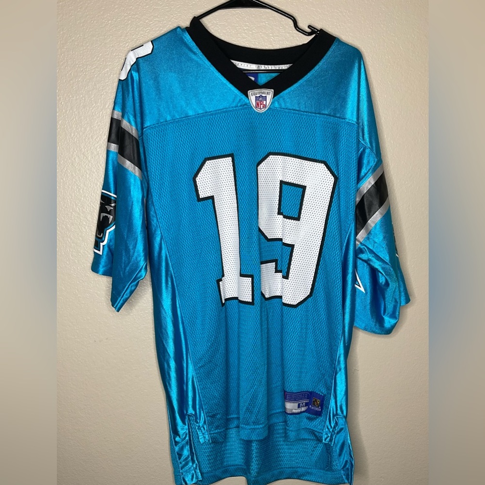 Carolina Panthers Keyshawn Johnson #19 NFL Jersey